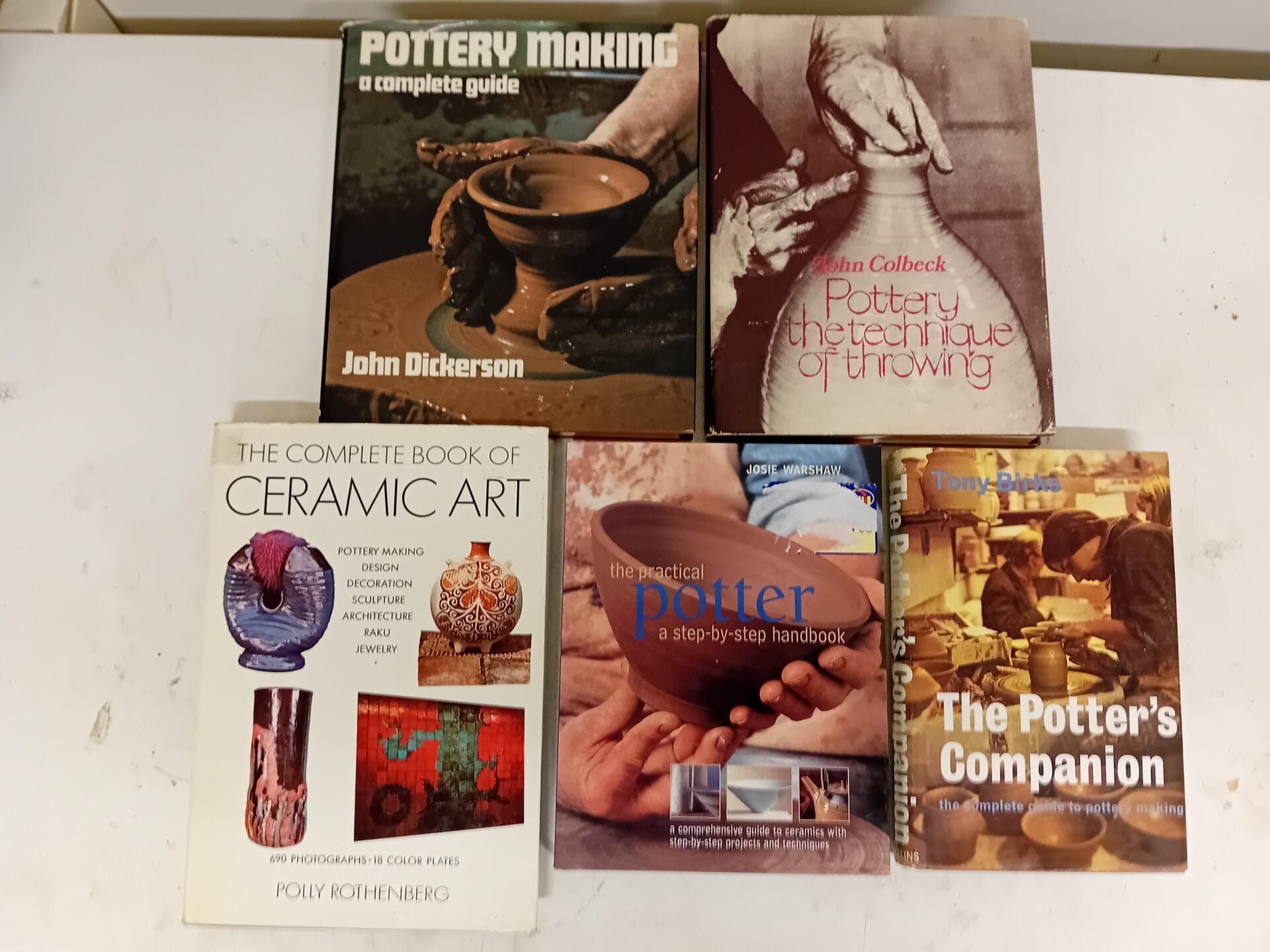 Pottery books - Anglian Potters